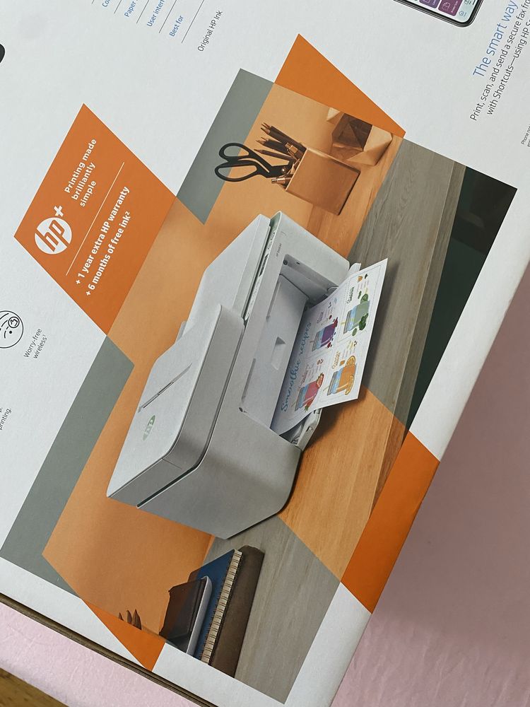 Impressora hp simple multitasking deskjet 4122e