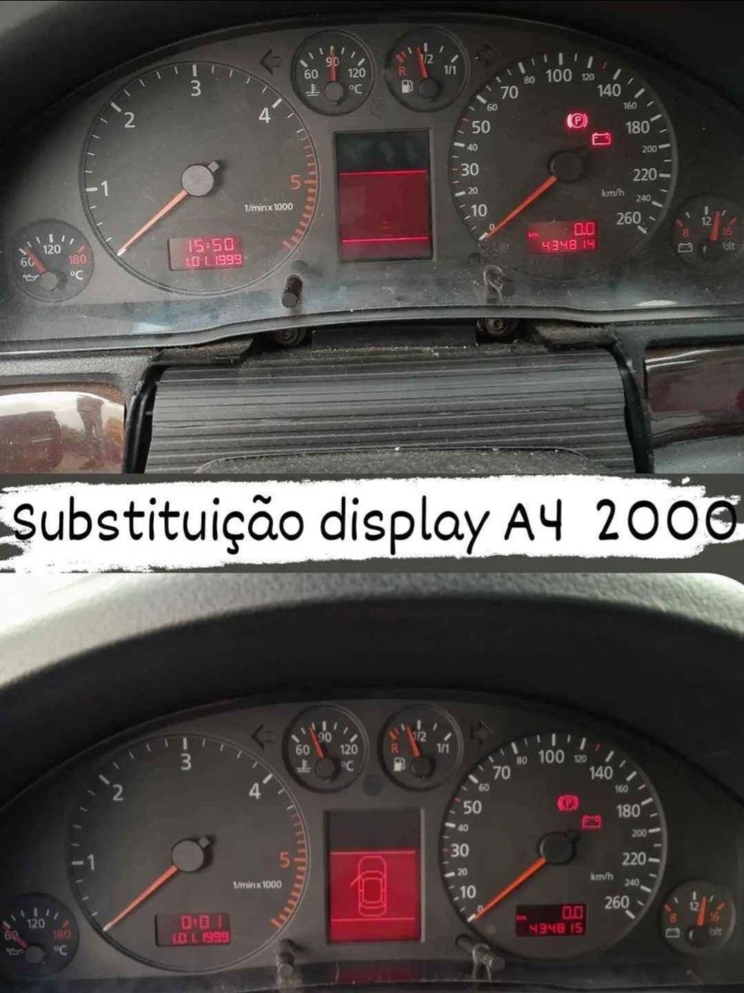 Reparação Display/LCD Veículos Grupo VAG ( Audi,VW,Skoda e Seat)