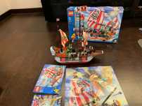 LEGO® 7075 Pirates - Statek piracki Kapitana Czerwonobrodego