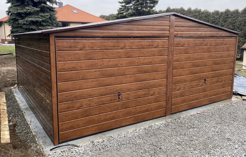 Garaż blaszany 6x6 m od Producenta Premium