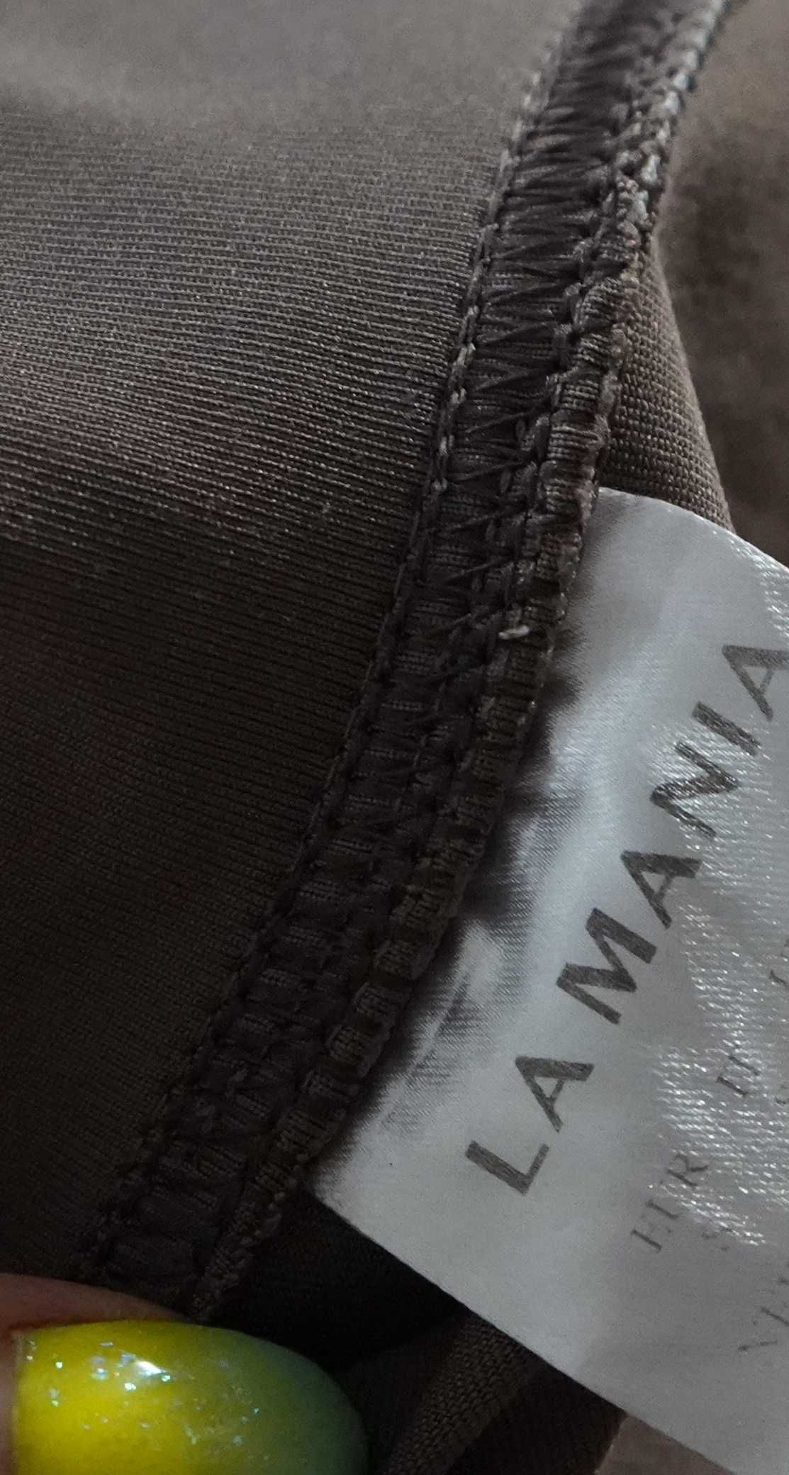 Legginsy La Mania Logowane z boku