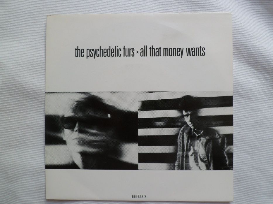 The Psychedelic Furs "All That Money Wants" 7" single