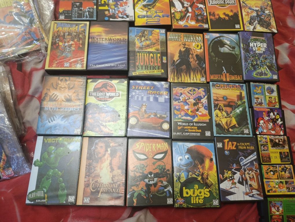 Картриджи для SEGa одним лотом!