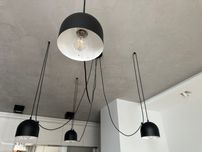 Lampa sufitowa typu pająk