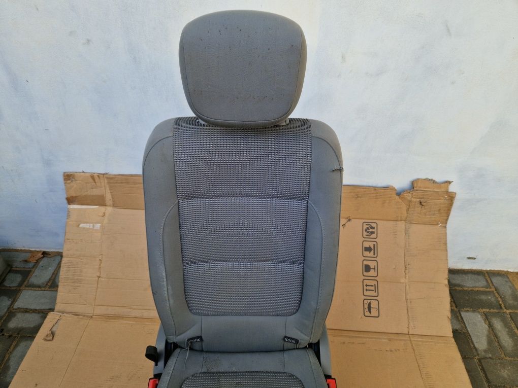 Fotel środkowy 2 rząd ISOFIX Sharan II 7N Seat Alhambra II 7N 10-