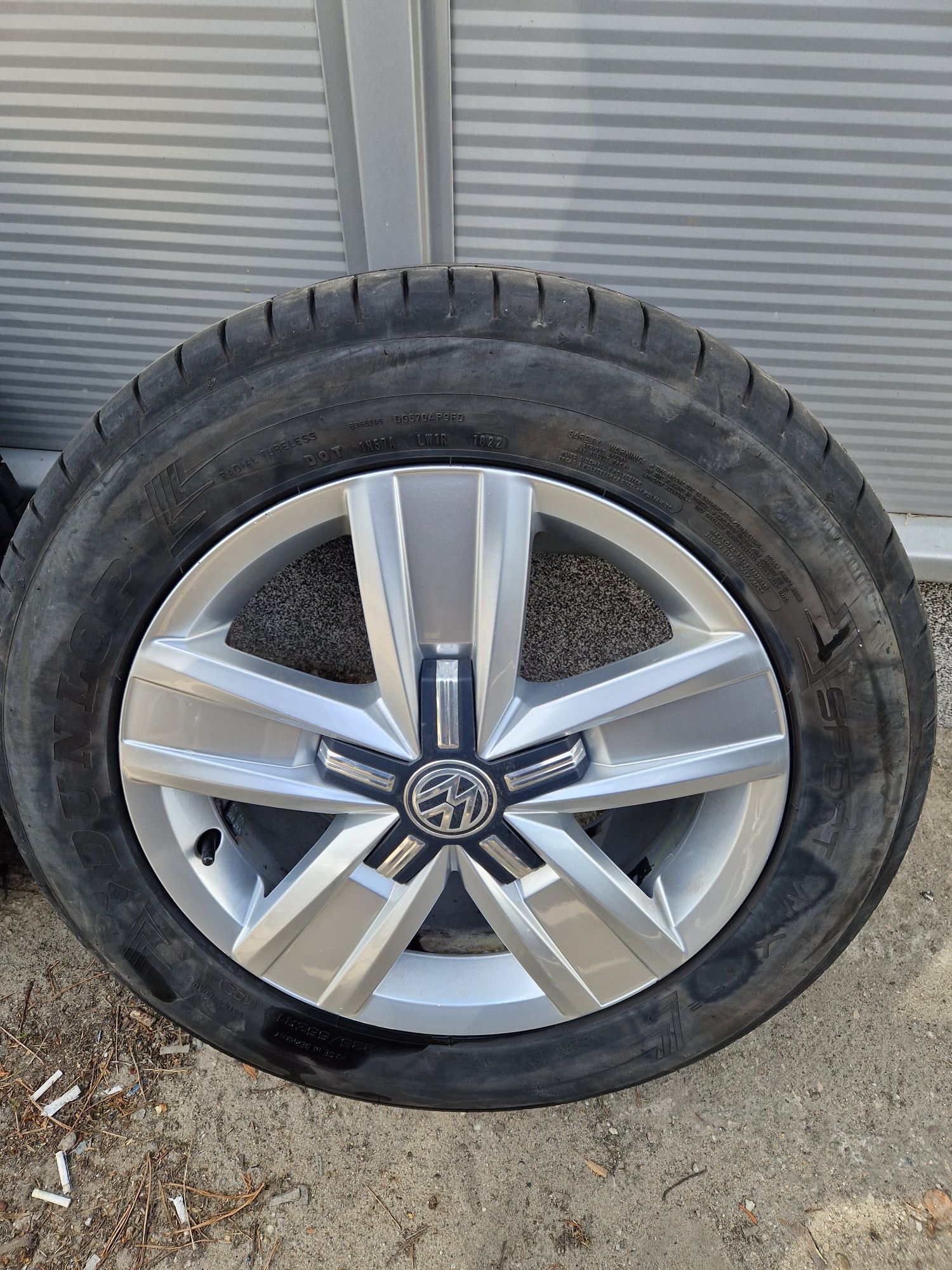 Oryginalne Koła VW T5 T6 T6.1 Multivan Caravelle 235/55R17 lato 7mm