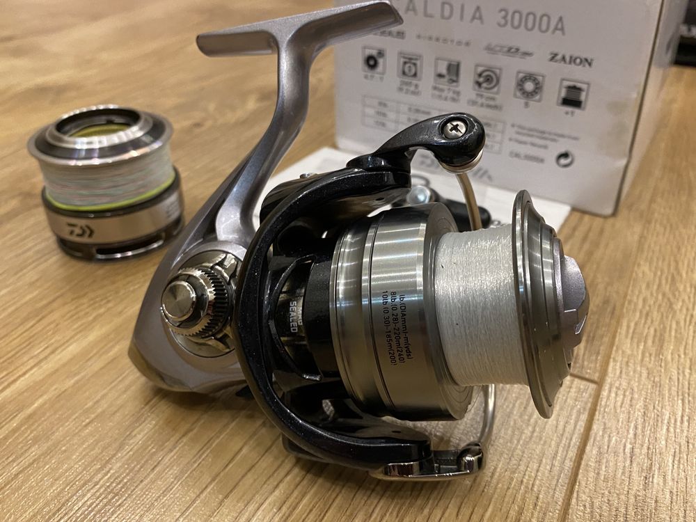 Sportex Hydra Speed, Daiwa Caldia, Abu Garcia PRO MAX PMAX3-L,