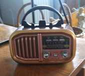 Radio w stylu retro Vintage nowe