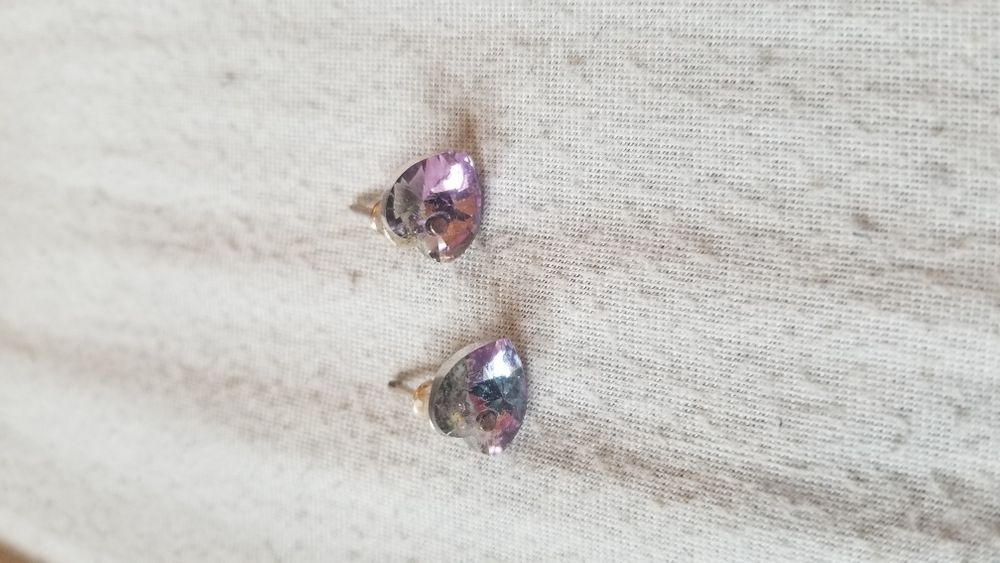 Kolczyki srebro z kamieniem