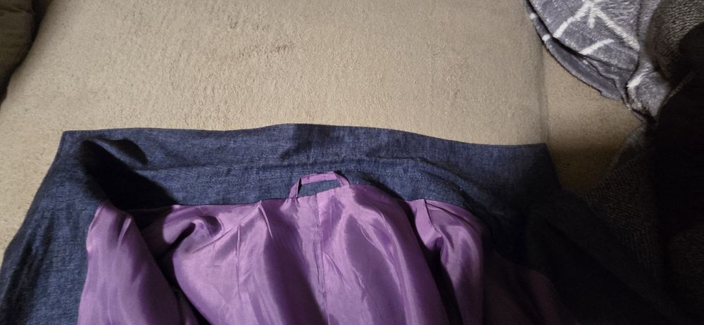 Lniana marynarka męska 6xl