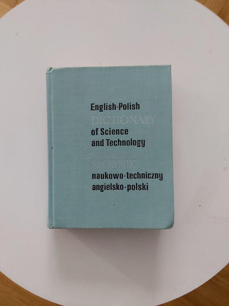 Słownik naukowo-techniczny angielsko-polski 1973 wydanie V