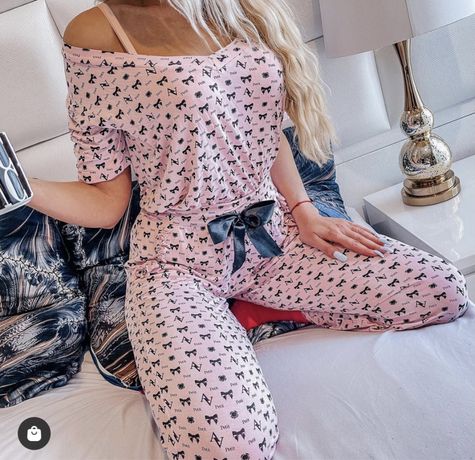 Nowość!!! Piżama damska bawełniana Avecfashion zestaw piżamka
