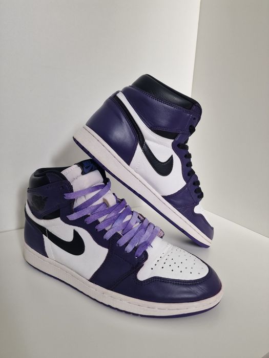 Air Jordan 1 High Court Purple – (Recondicionados Premium)