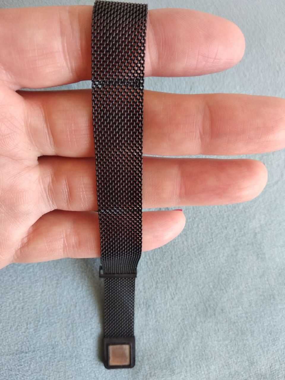 Magnetyczny metalowy pasek do smartwatcha, 19сm
