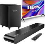TONOR Soundbar TV z subwooferem, 2.1-kanałowy 160W bluetooth