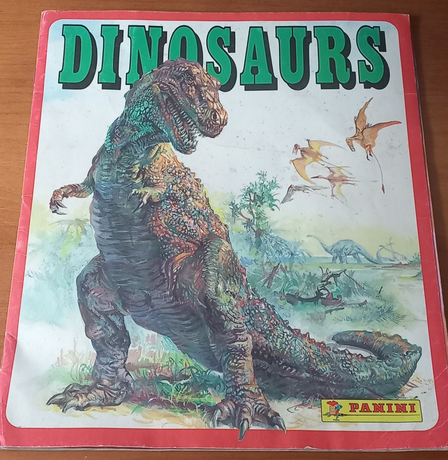 Caderneta Dinosaurs