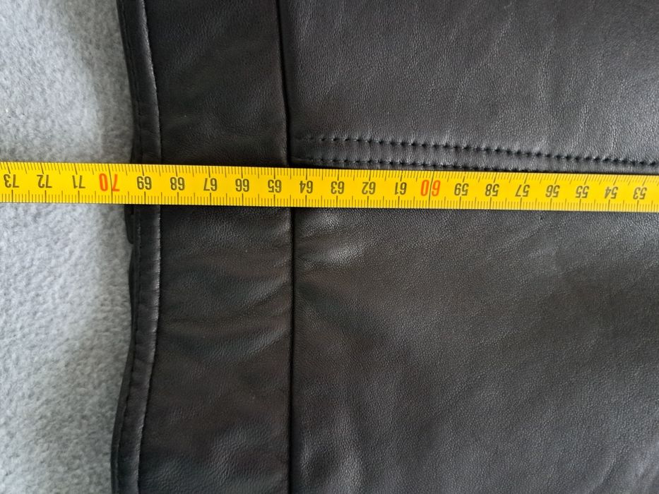 CALVIN KLEIN NOWA skórzana kurtka z metką