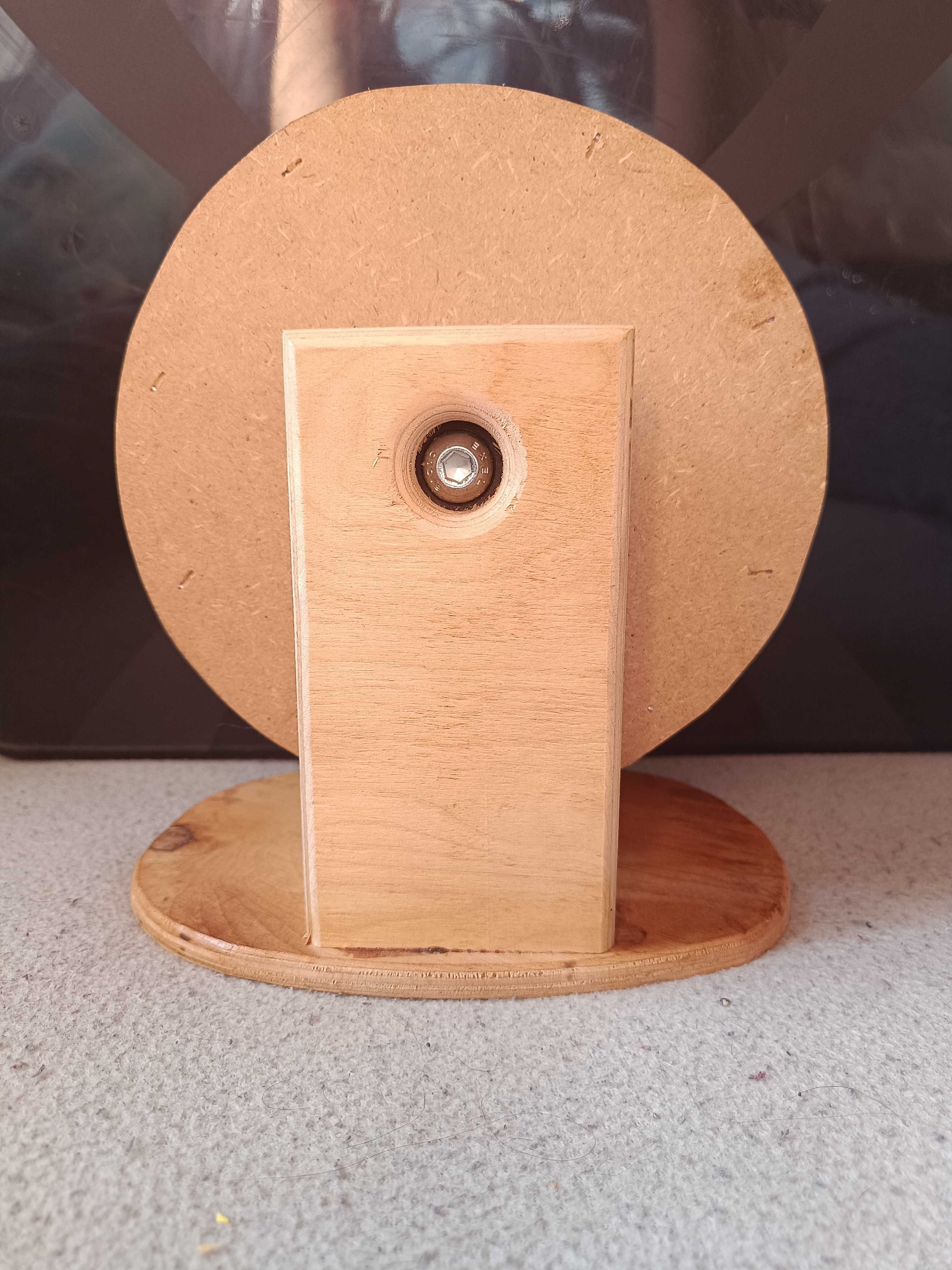 Drewniany kołowrotek dla chomik