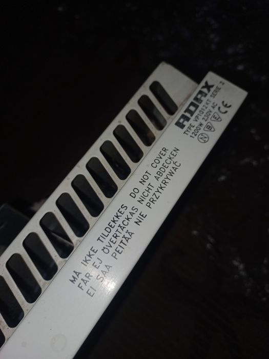 Конвектор Adax 1200 и 1400 w