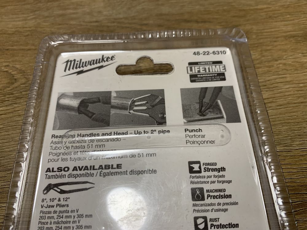Milwaukee 48-22-6310 Переставной трубный ключ