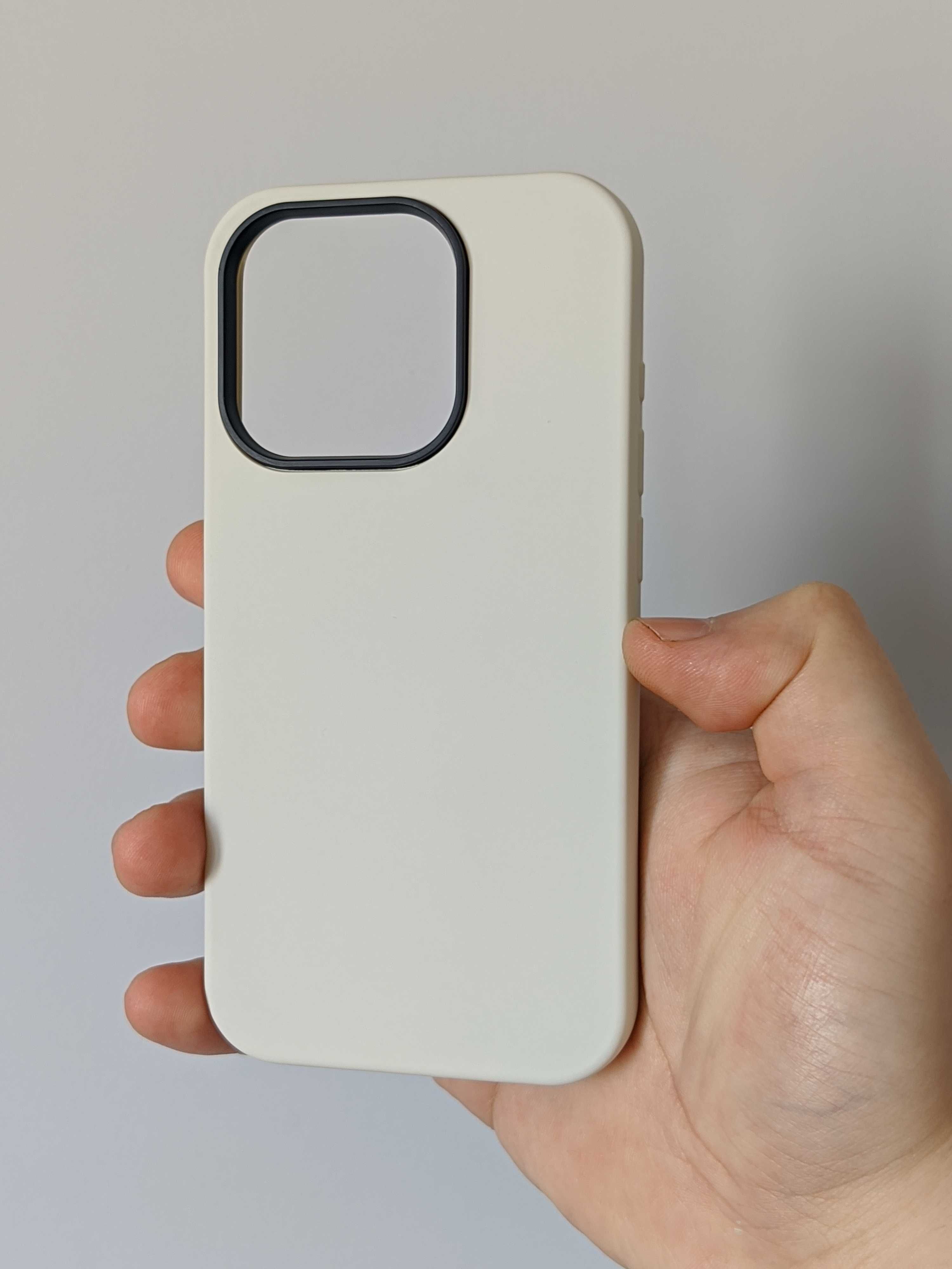 Чохол Cream White для iPhone 15 Plus чехол айфон 15 плюс