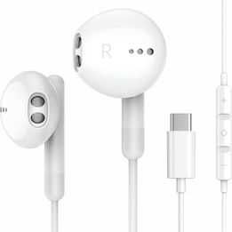 Auriculares Ouvido USB Tipo C para Iphone 15