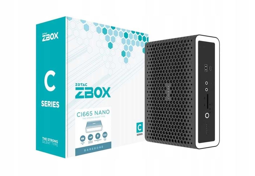 Mini PC ZBOX CI665 Nano Intel Core i7-1165G7 2DDR4/SO-DIMM (4733)
