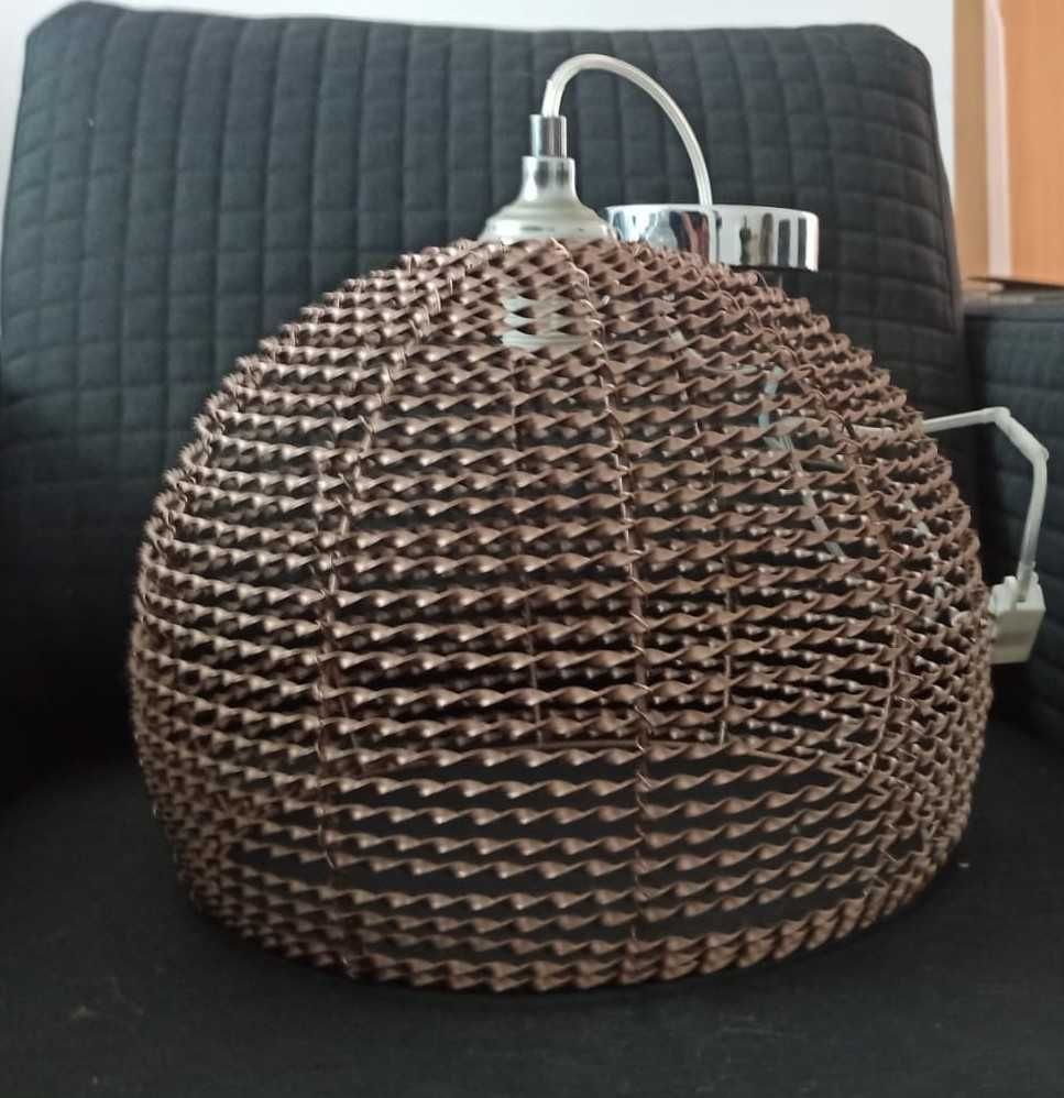 LAMPA WISZĄCA w kolorze miedzianym
