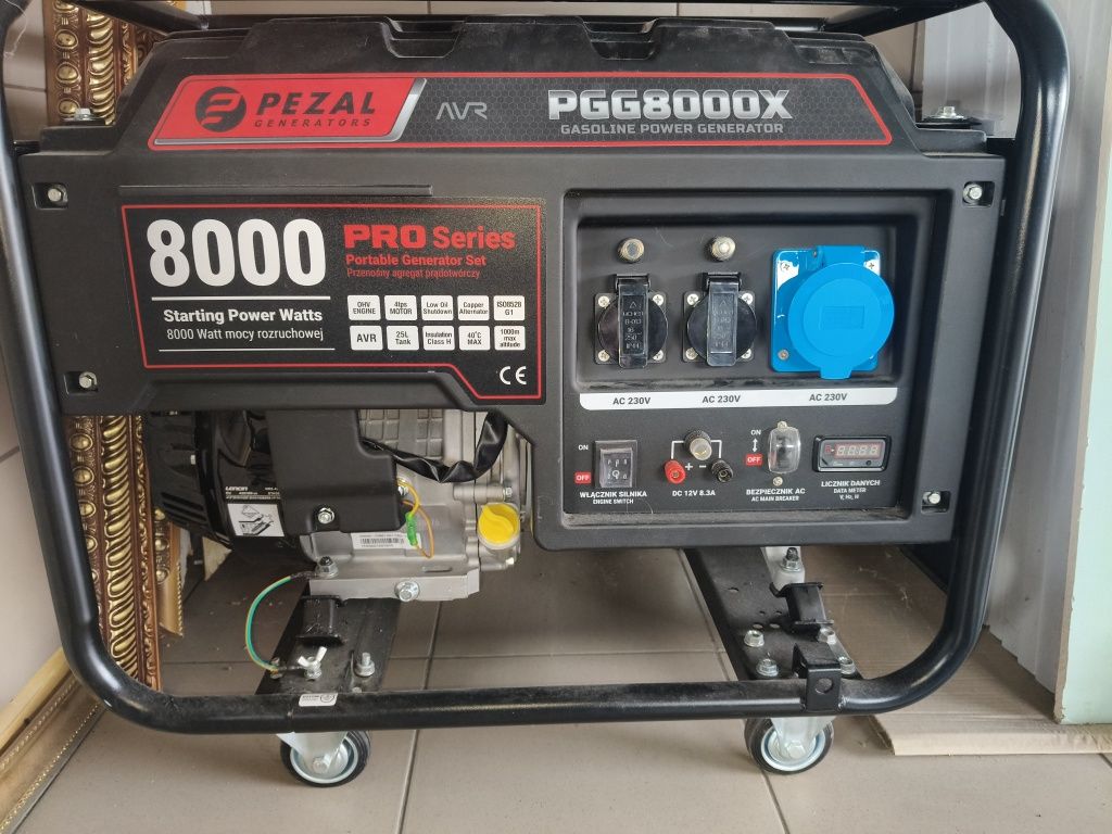 Генератор Pezal PGG 8000X