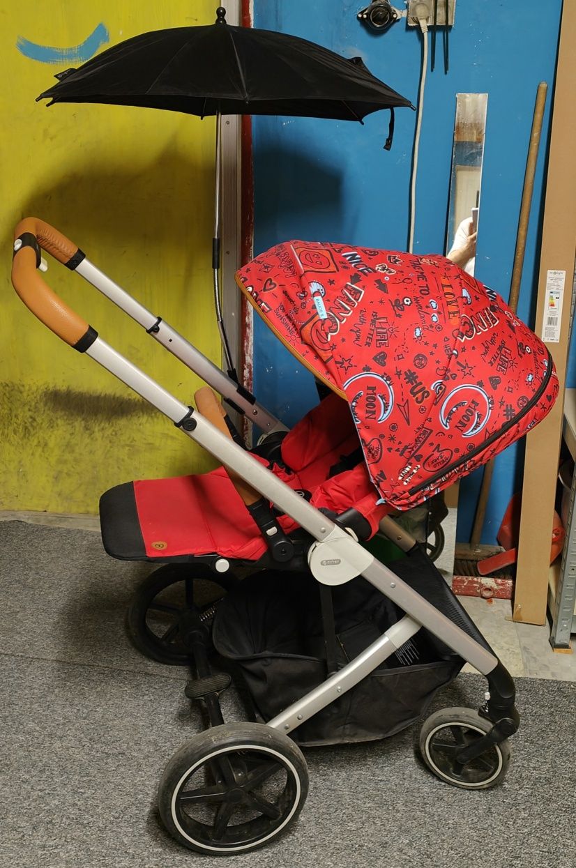 Wózek Cybex Balios S Lux brązowa skóra +GRATIS