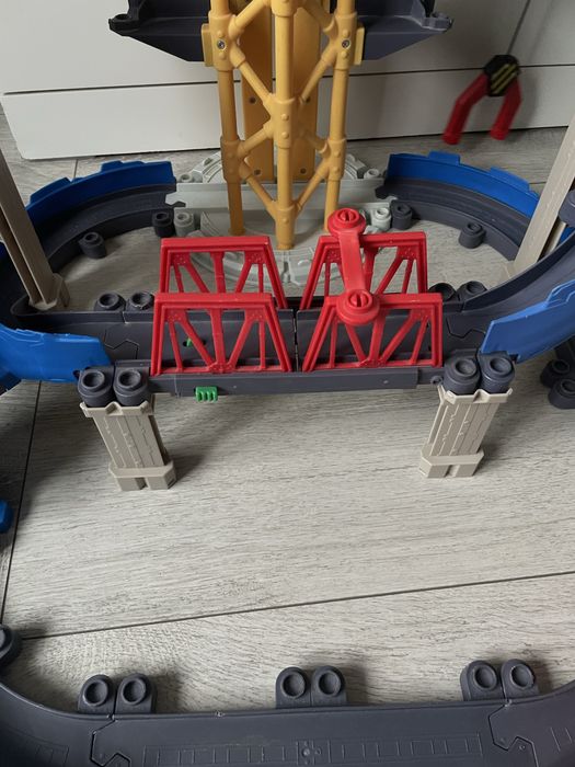 Stacyjkowo tory z dźwigiem