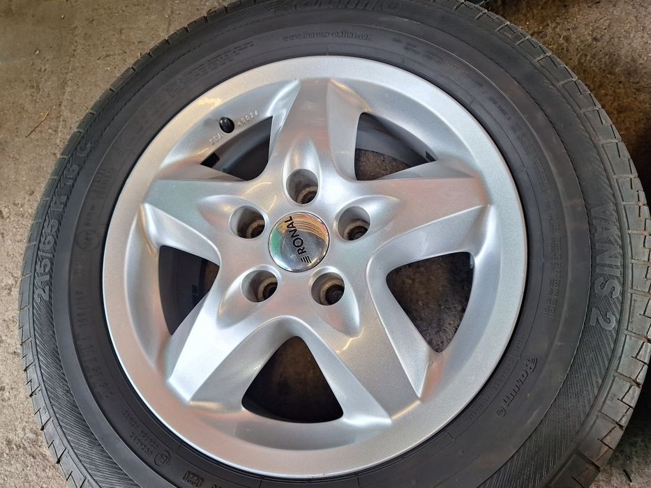 Alufelgi 5x120 16 ET40 RONAL R44 VW T5 T6 Amarok Multivan Caravelle