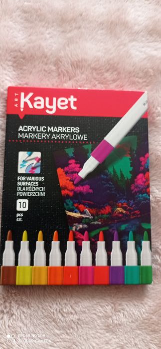 Nowe markery akrylowe