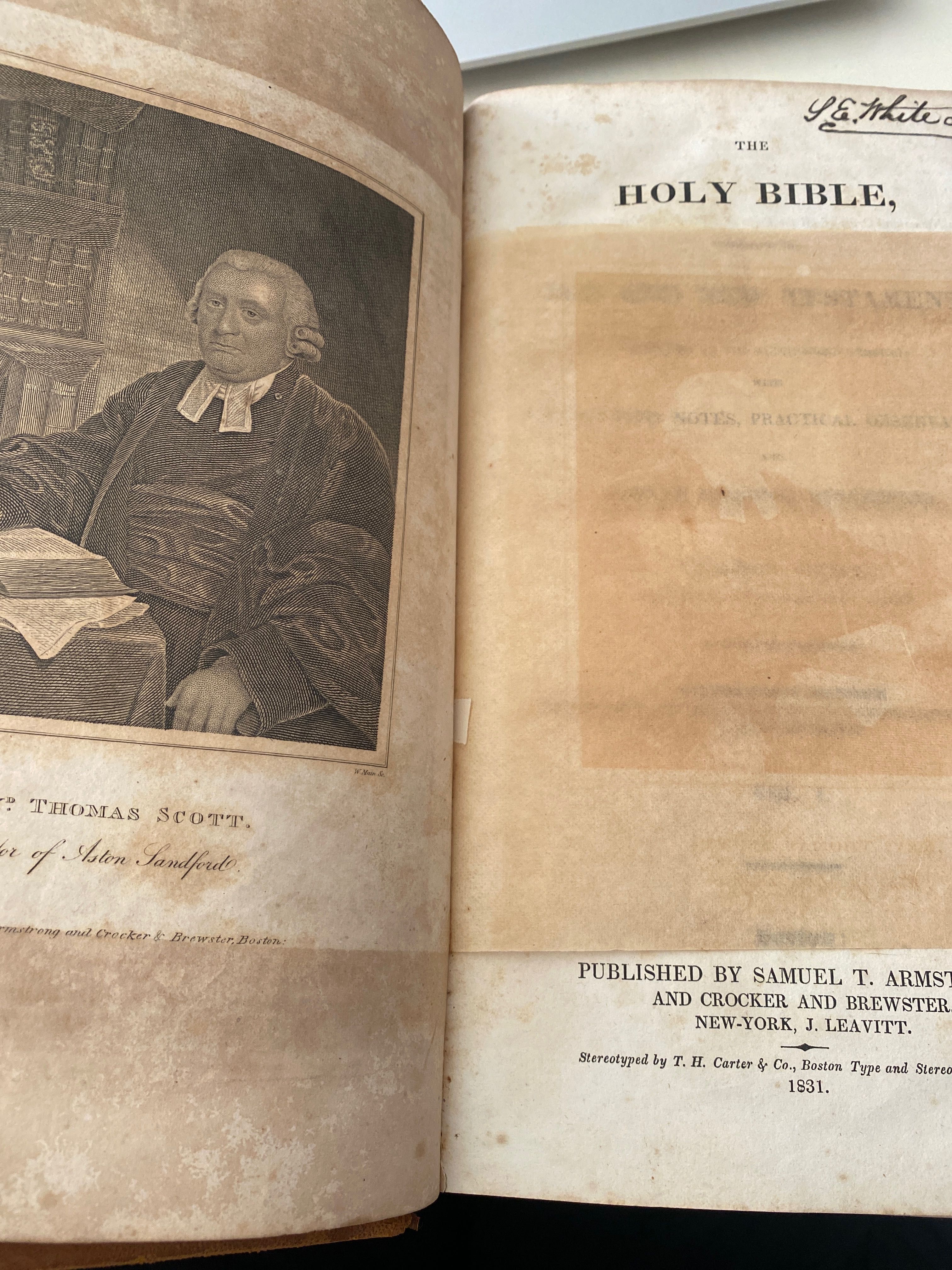 The Holy Bible 1831