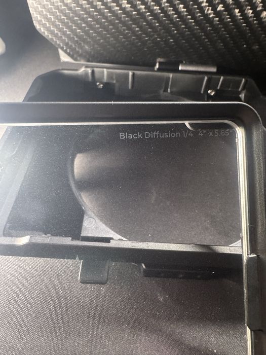 K&F CONCEPT Mini Matte Box + Filtro Black Mist 1/4