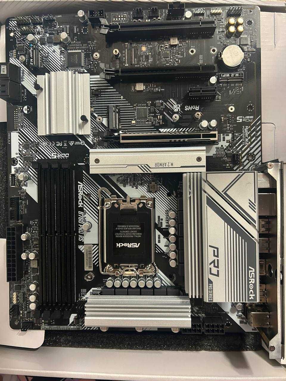 Материнська плата AsRock B760 Pro RS + WiFi (s1700, Intel B760)