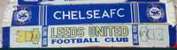 Szaliki fc Chelsea Londyn, Leeds United dziane, angielskie szale szal