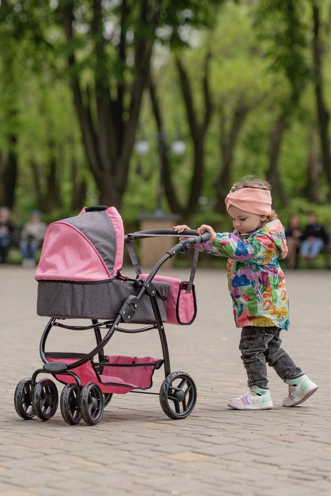 Дитяча коляска,візок для кукол ,ляльок 2 в 1