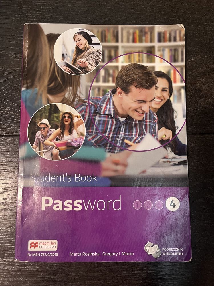 Password 4 Student's Book podręcznik Macmillan