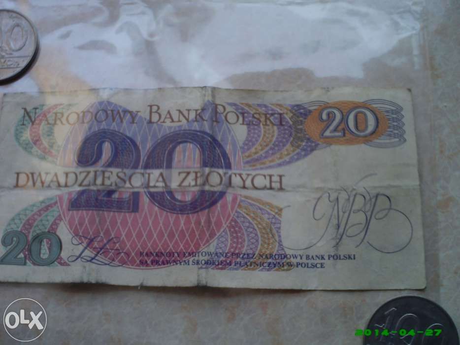 20,00 Banknot z 1982 r.