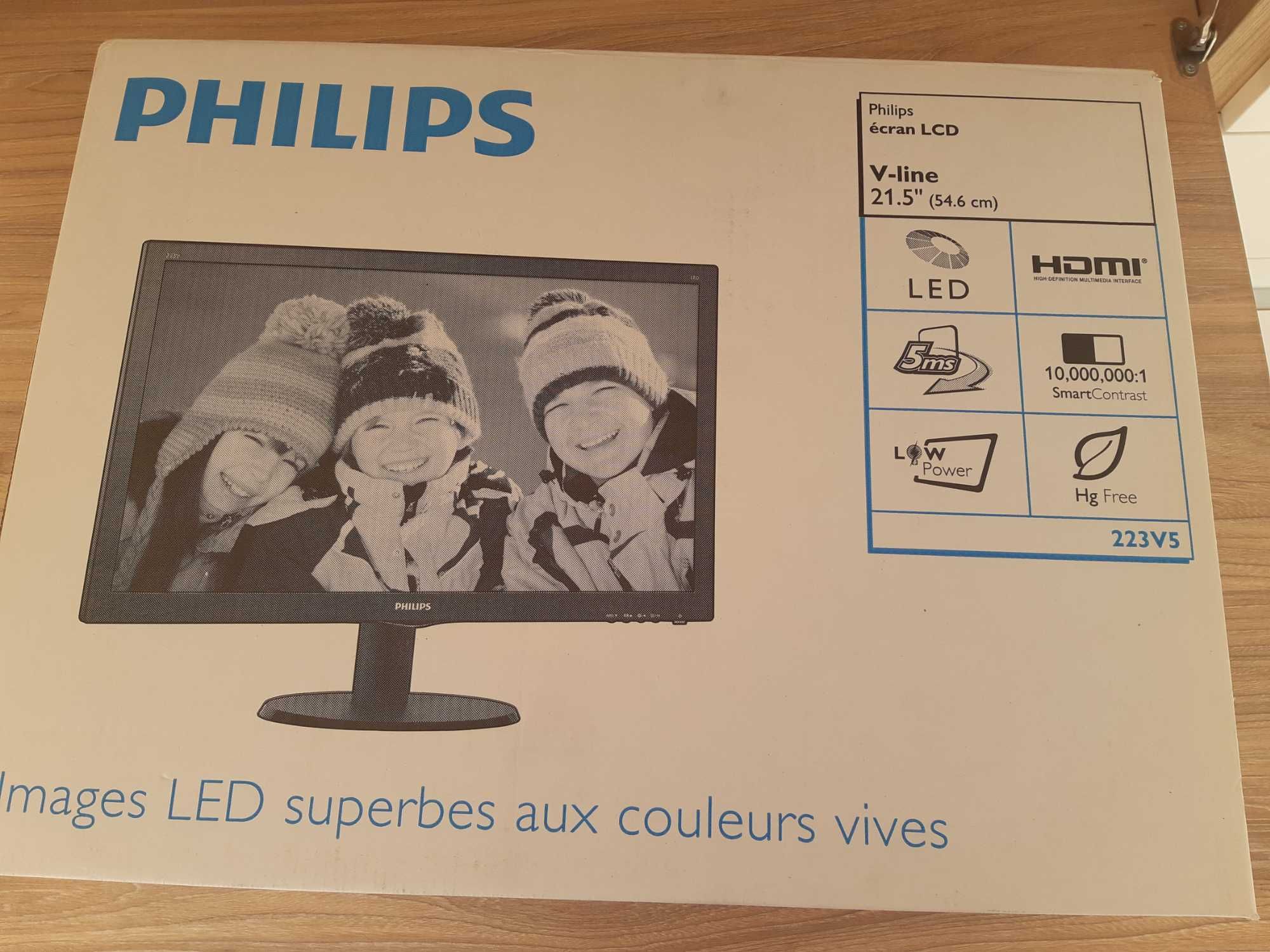 Monitor Philips 21,5 V-line