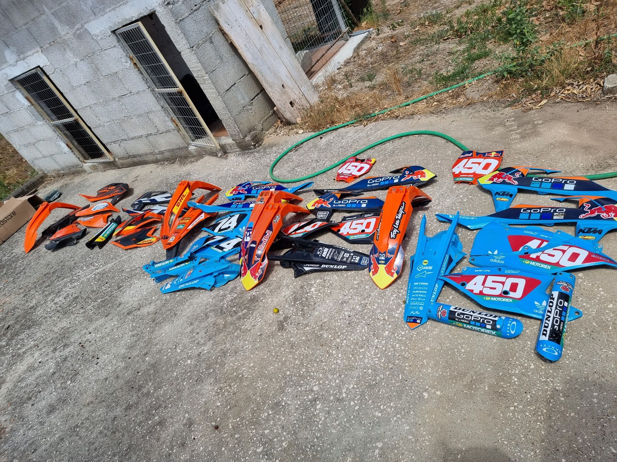 Kit plásticos ktm e gasgas