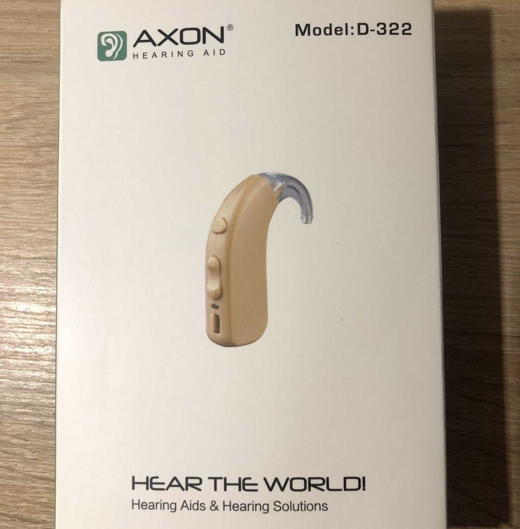 слуховий апарат цифровий з зарядним пристроєм axon d 322