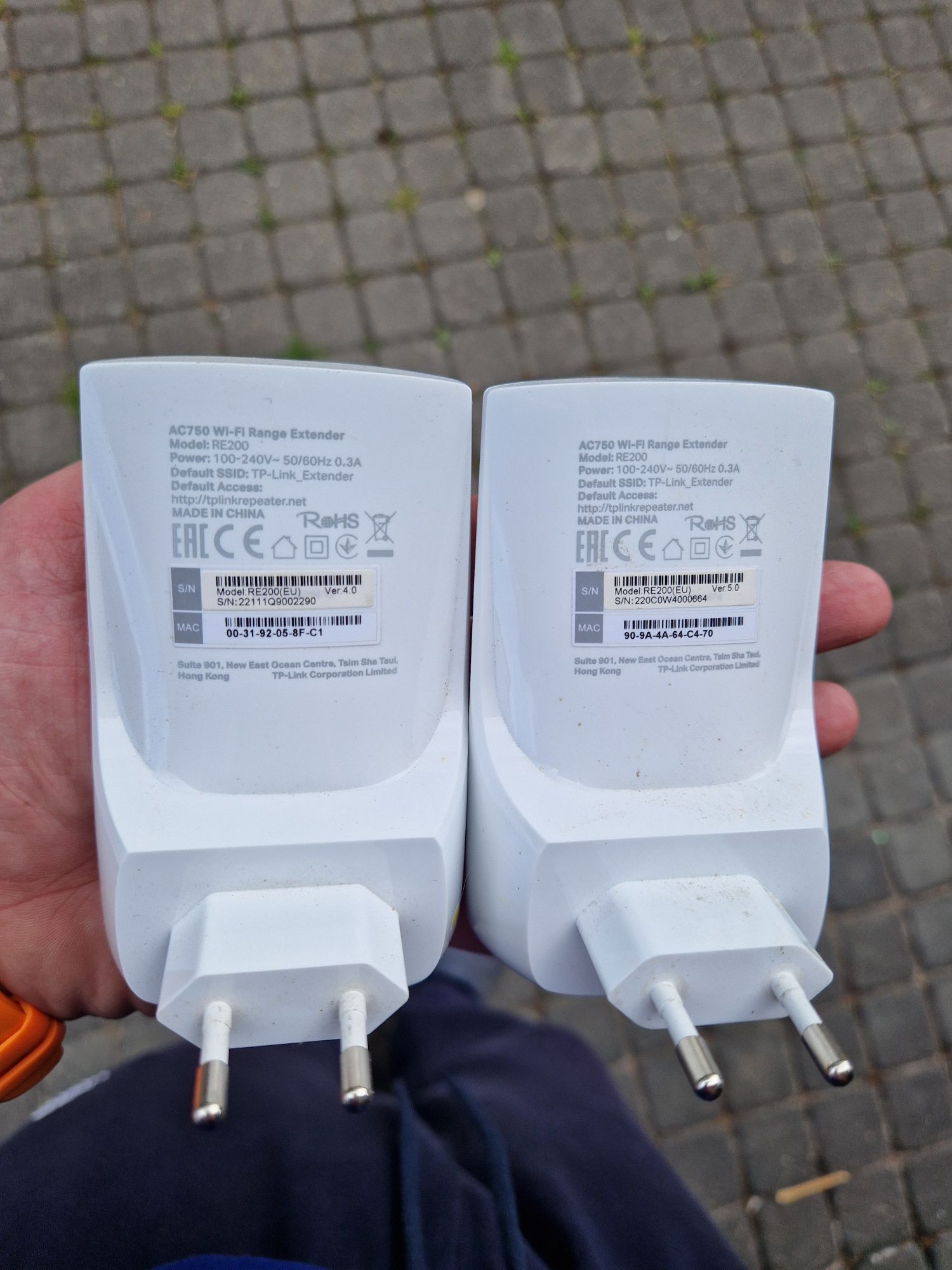 2x Wzmacniacz sieci TP-LINK RE200