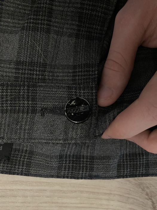 Брюки в клетку