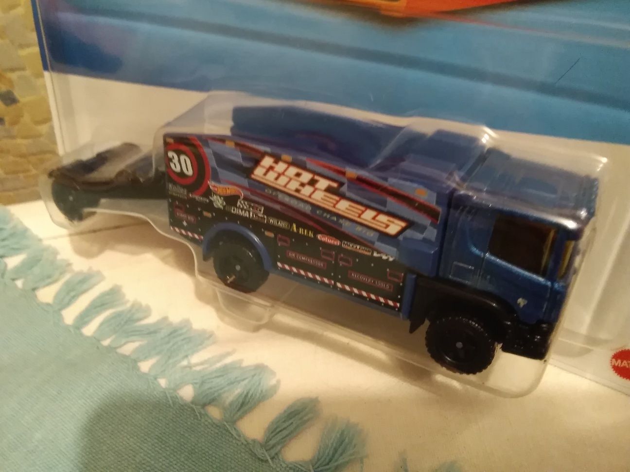 Model Hot Wheels Scania Rally Truck