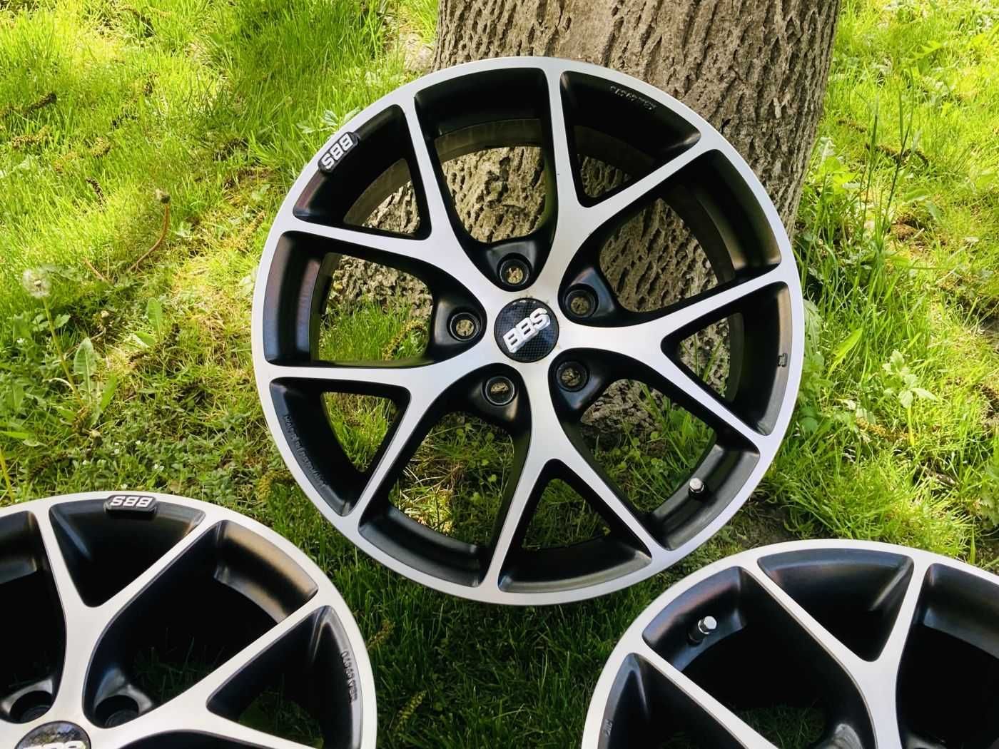 Felgi BBS SR002 8x17" ET42 5x112 VW Golf Passat Audi A3 A4 Skoda bdb