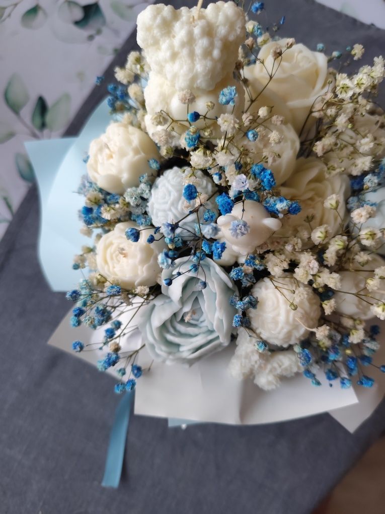 Flowerbox ze świec sojowych