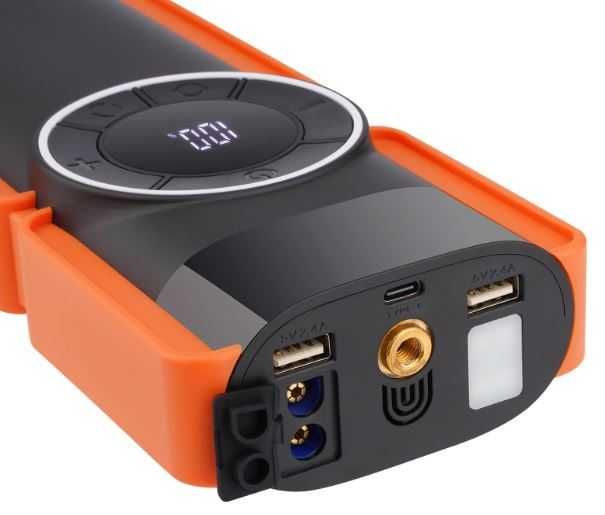 KRAFT&DELE Powerbank Jump Starter Do Akumulatora 1200a 10ah KD5492