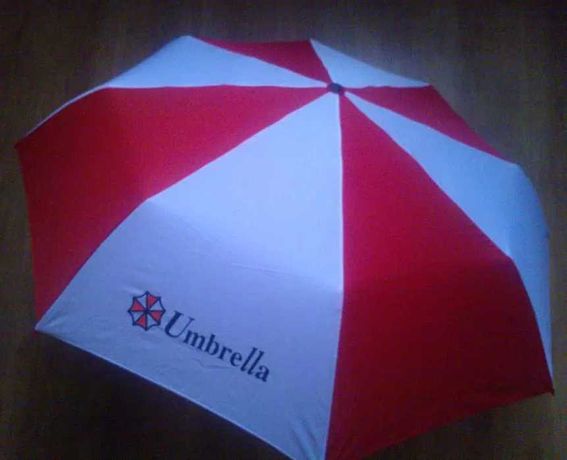 Parasolka automat Umbrella Corporation dla fana Resident Evil